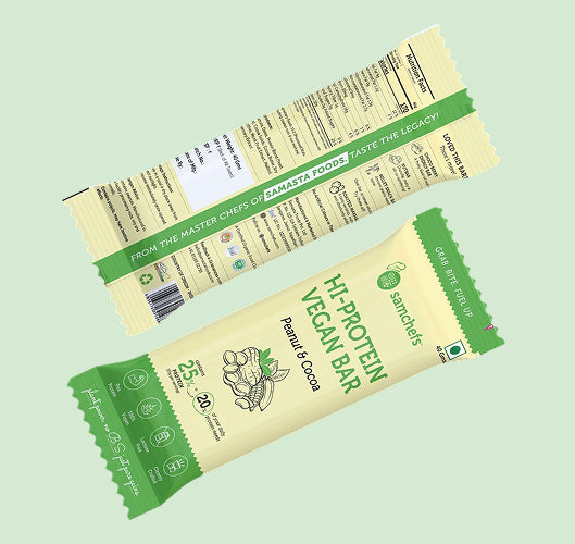 Hi Protein Vegan Bar - Peanut & Cocoa