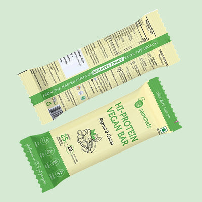 Hi Protein Vegan Bar - Peanut & Cocoa